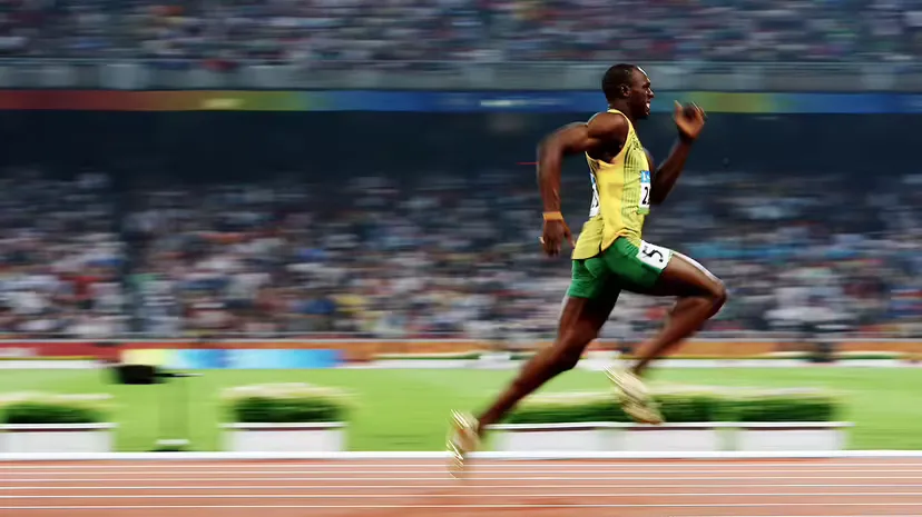 Usain Bolt my way to success.