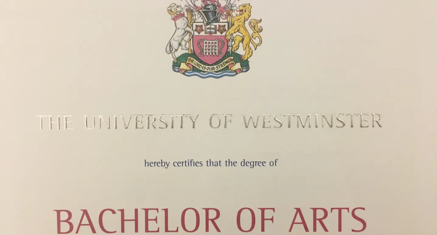 My university degree.