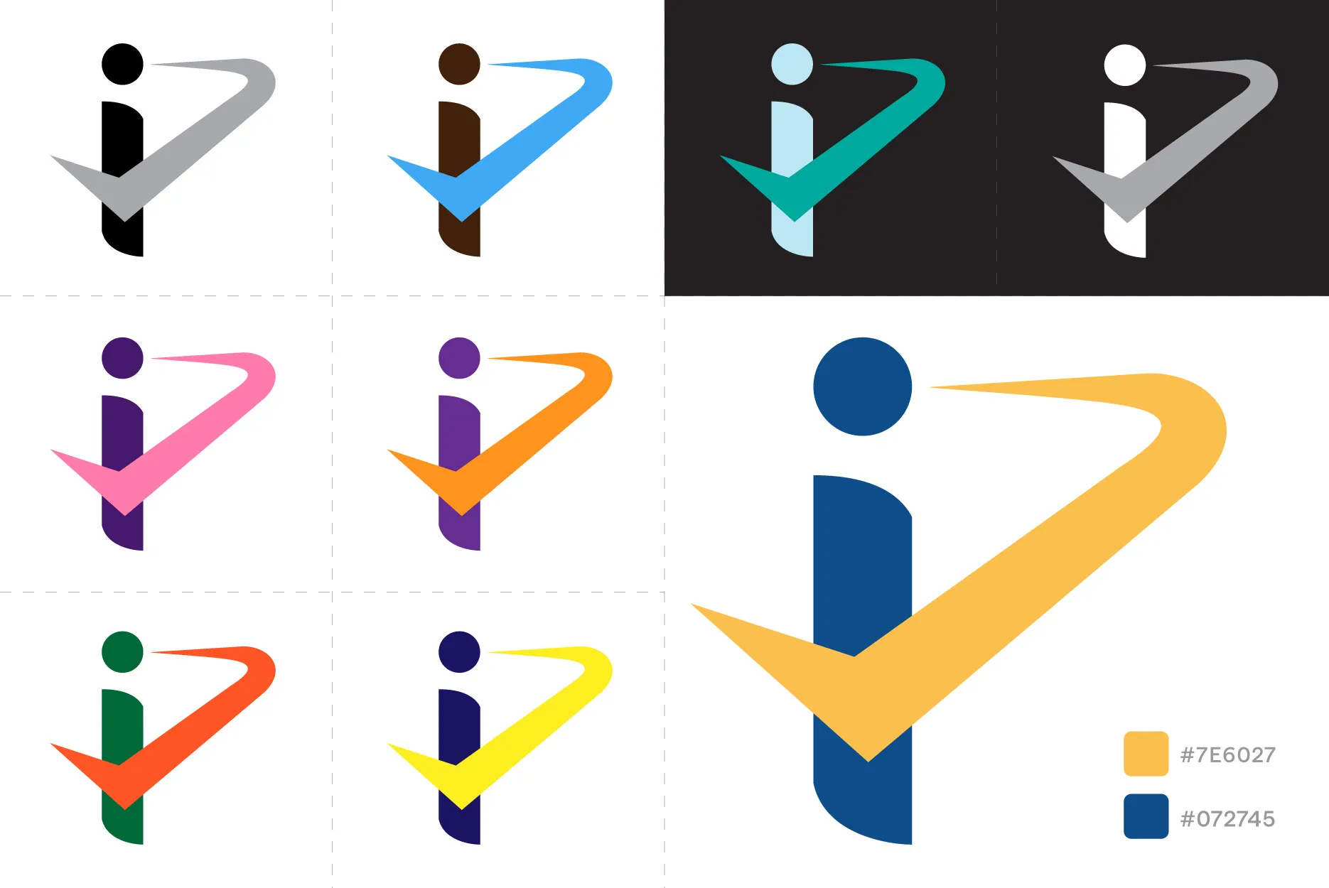 iProov logo variation in colours